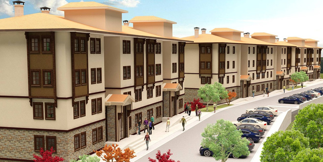 Orhaneli’nde toplu konut sevinci