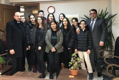 Öğrencilerden örnek davranış