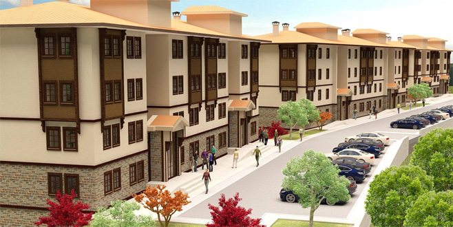 Orhaneli’nde toplu konut sevinci