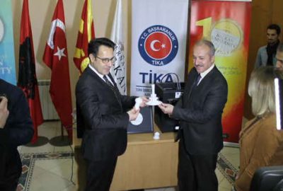 TİKA’dan Makedonya’ya eğitim yardımı