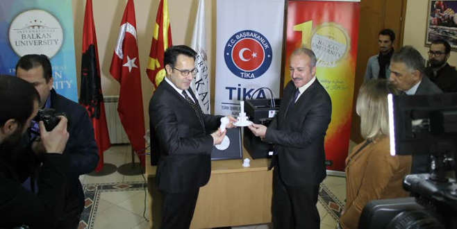 TİKA’dan Makedonya’ya eğitim yardımı