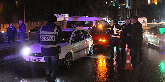 Bursa’da 2 bin polisle ‘huzur uygulaması’