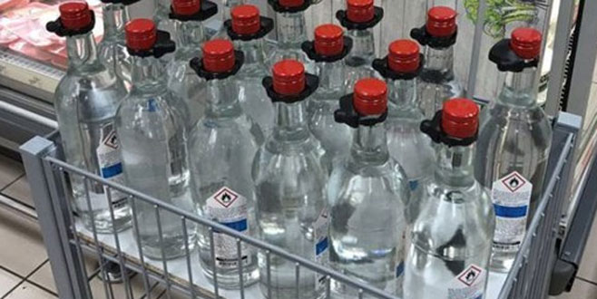 Etil alkol etiketine ‘gıda’ uyarısı