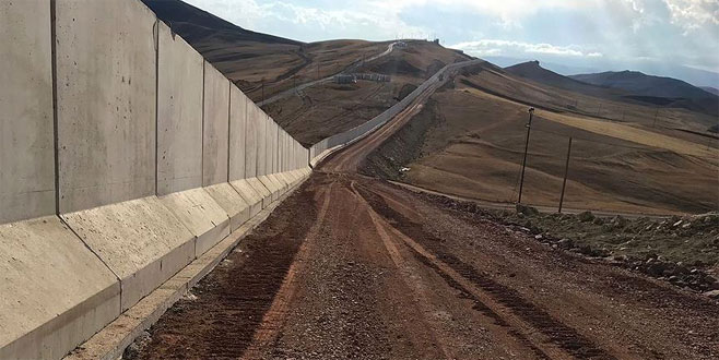 144 kilometrelik duvarın yarısı tamamlandı