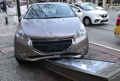 Belediye panosu olmasa durağa giriyordu…