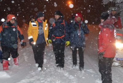 Uludağ’da nefes kesen kurtarma operasyonu