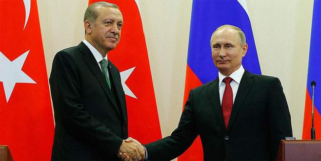 Cumhurbaşkanı Erdoğan, Putin ile Suriye’yi görüştü