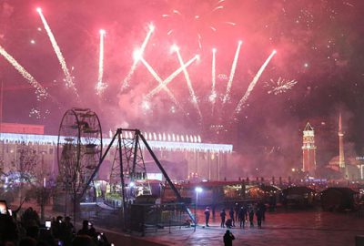 Balkan ülkelerinde yeni yıl coşkuyla karşılandı