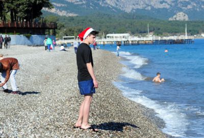 Antalya’da deniz keyfi