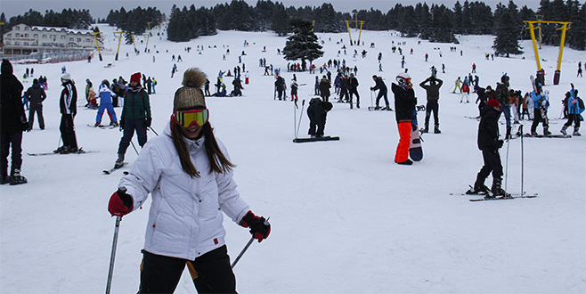 Uludağ’da yoğunluk devam ediyor
