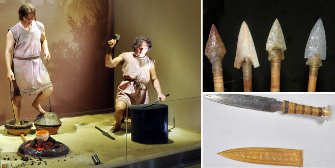 Şaşırtan buluş! İlkel silahların hammaddesi dünya dışından gelmiş