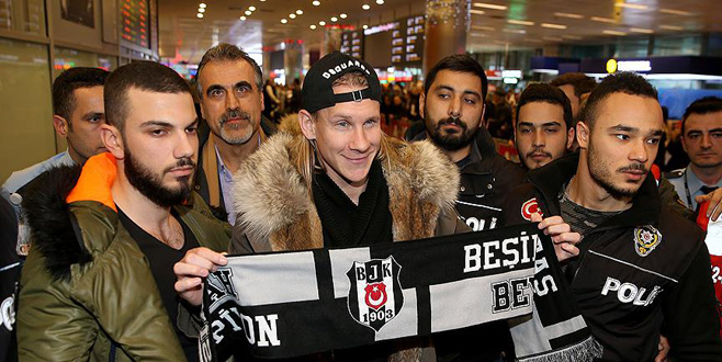 Beşiktaş’ın yeni transferi İstanbul’a geldi