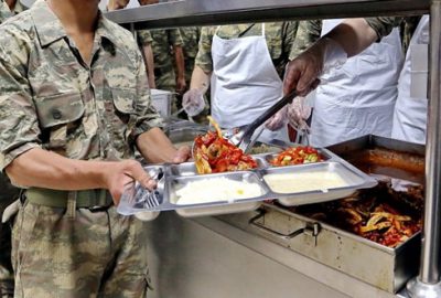 Asker karavanasına Bursa desteği