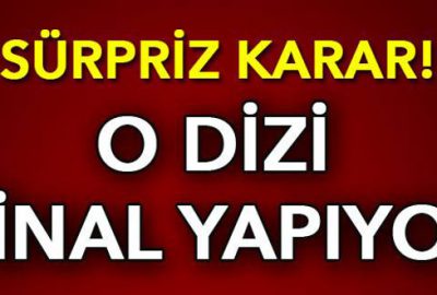 Bir dizi daha reyting kurbanı!