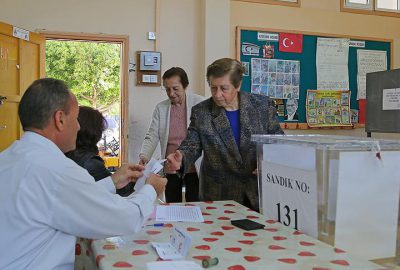 KKTC sandık başında