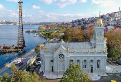 Restorasyonu tamamlanan Demir Kilise açıldı
