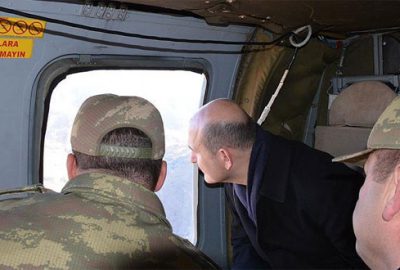 Soylu, Türkiye-İran sınırındaki güvenlik duvarını inceledi