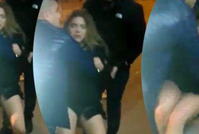 Ünlü oyuncu polisi böyle ısırdı!