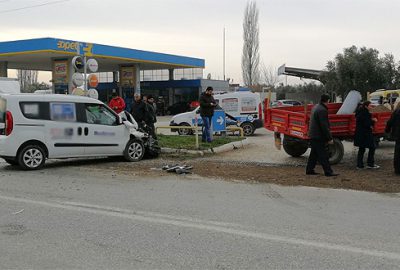 Bursa’da trafik kazası: 1 yaralı