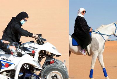 Otomobilden sonra sırada at ve ATV var