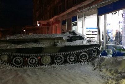 Çalıntı ‘tankla’ şarap soygunu