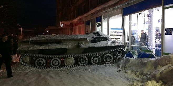 Çalıntı ‘tankla’ şarap soygunu