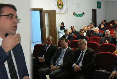 Çiftçiye sigorta anlatıldı