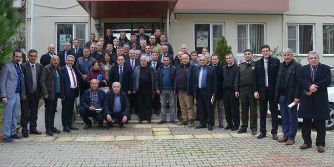 Mudanya’da muhtarlarla koordinasyon toplantısı