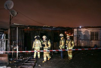 Konteynerde yangın: 3 kişi hayatını kaybetti