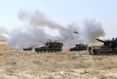 TSK’den Afrin’e yoğun topçu atışı