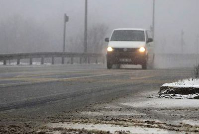 Bolu Dağı’nda kar yağışı başladı