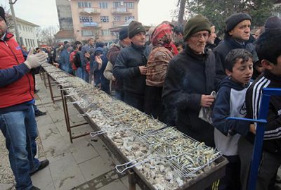 Yenişehir’de hamsi şöleni