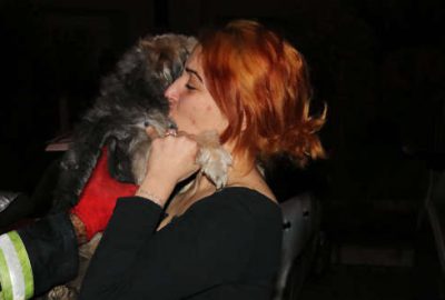 Ayrıldığı erkek arkadaşı evini yaktı