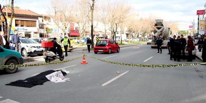 Beton mikseri dehşeti: 1 ölü