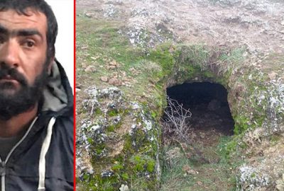 Anne ve babasını öldürmüştü! 4 gündür sonra mağarada yakalandı