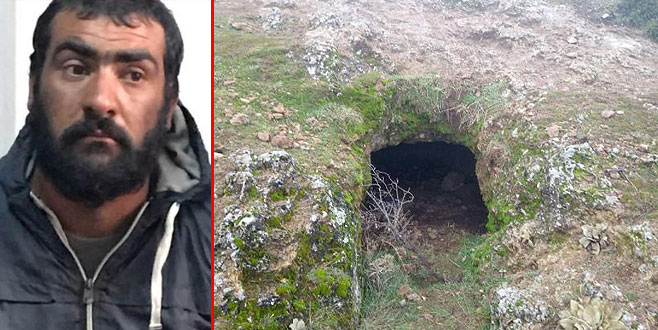 Anne ve babasını öldürmüştü! 4 gündür sonra mağarada yakalandı