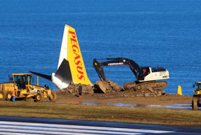 Bakanlıktan pistten çıkan uçakla ilgili açıklama