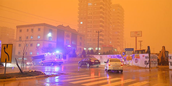 Güneydoğu’da toz taşınımı hayatı olumsuz etkiliyor