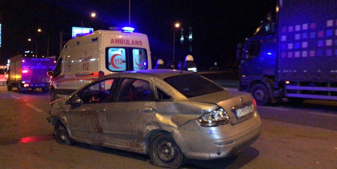 Bursa’da kaza: 1 ölü, 2 yaralı