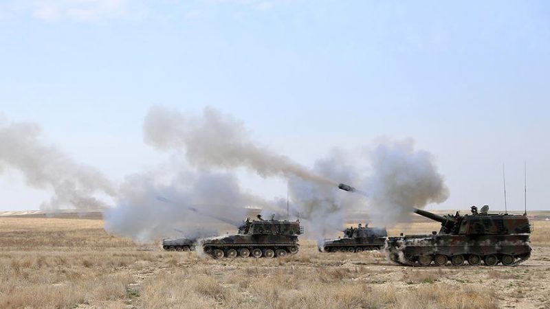 TSK, 19-20 Ocak'ta PYD/PKK tarafından Afrin'den açılan taciz ateşlerine karşılık