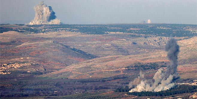 Afrin Harekatı başladı! İşte ilk fotoğraflar