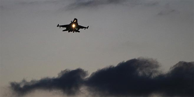 Savaş uçaklarımız emniyetle üslerine döndü