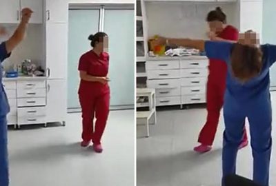 Yoğun bakımda tepki çeken görüntü!