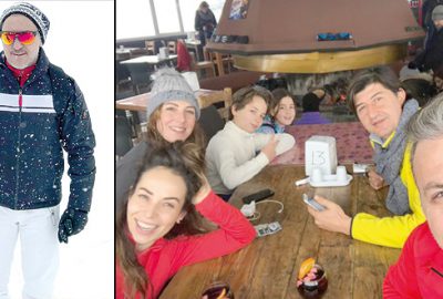 Ailesiyle Uludağ’da