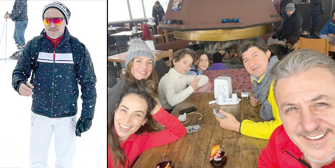 Ailesiyle Uludağ’da