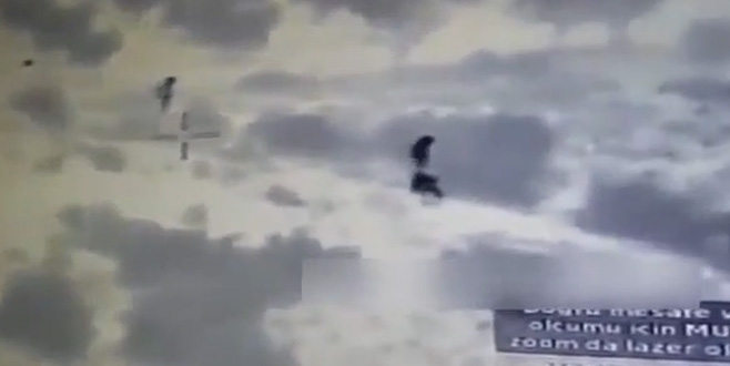 İşte Afrin’de YPG’lilerin vurulma anı! Hiç bu kadar net görüntülenmemişti