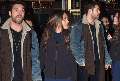 Ünlü çift ilk kez görüntülendi! Gözlerini sevgilisinden alamadı