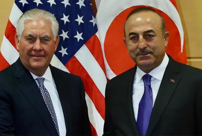 Çavuşoğlu, Tillerson ile görüştü