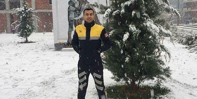 Posta dağıtıcısına döner bıçaklı saldırı