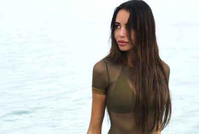 Rus modelin ayaklarını gören şaşıp kalıyor